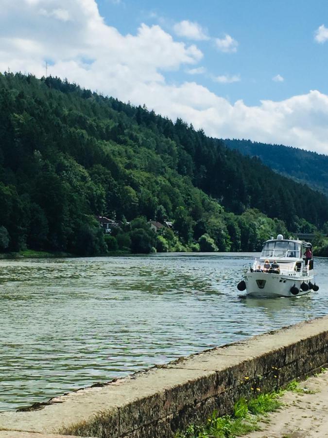 Neckarblick,Natur, Altstadt Hirschhorn Exterior foto