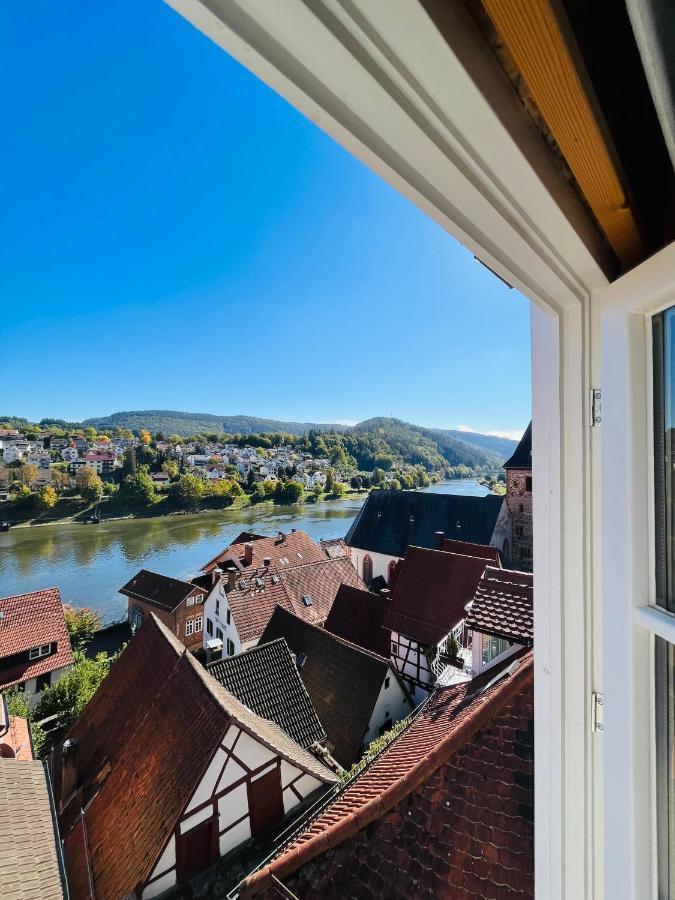 Neckarblick,Natur, Altstadt Hirschhorn Exterior foto