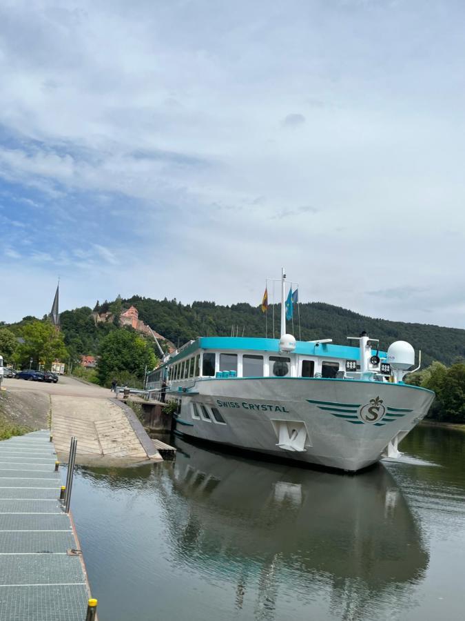 Neckarblick,Natur, Altstadt Hirschhorn Exterior foto