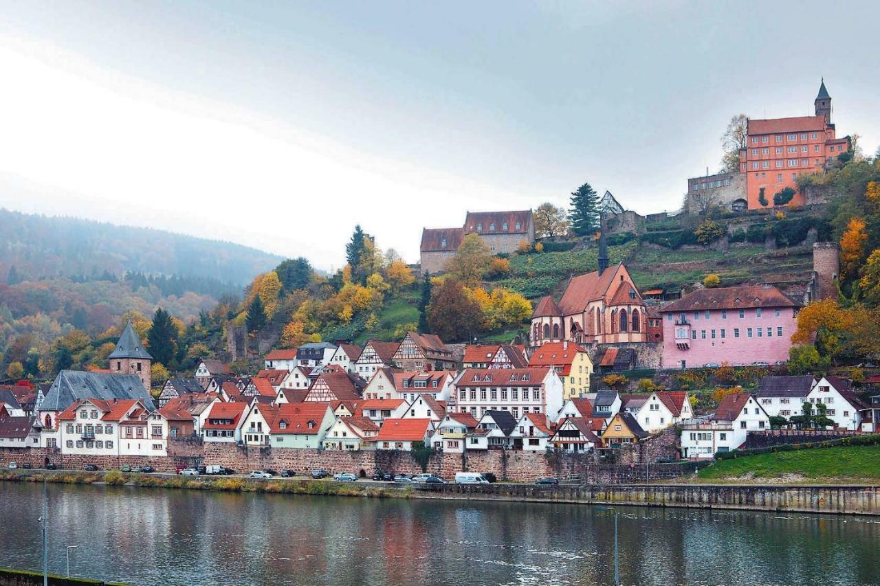 Neckarblick,Natur, Altstadt Hirschhorn Exterior foto